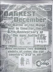 ASL: Darkest December - The Battle of the Bulge scenario (ziplock) ASLDD